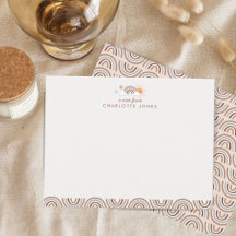 Boho Rainbow — Papel de Carta Geométrica para Cria