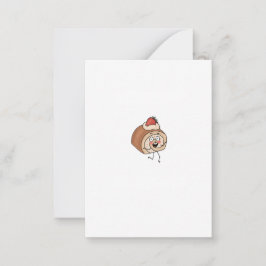 Cartão De Notas Bolo temático, design de bolo