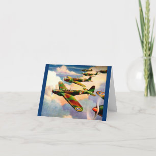 Cartão De Notas Bombardeiro médio britânico Fairey Junior, de 1939