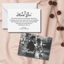 Borboleta de Fotografia de Casamento Obrigado ao S