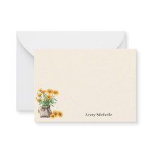 Botanical Herbal Illustration Personal Stationary