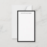 Branco preto simples tipado caligráfico