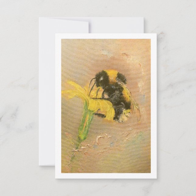 Cartão De Notas Bumble Bee (Frente)