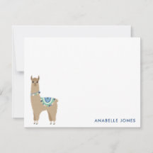Cadernetas Personalizadas de Agradecimento Llamas