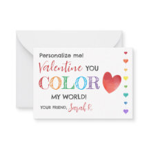 Caneta Espacial Dia dos Namorados Colorir Meu Mund