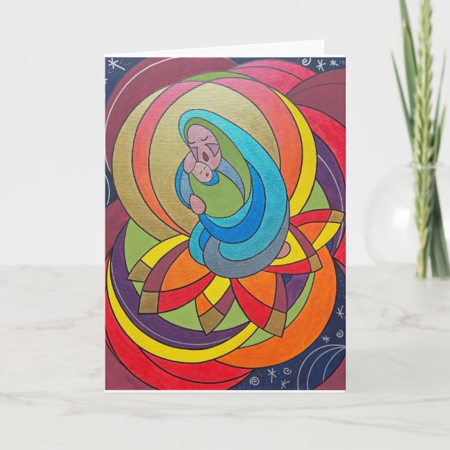 Cartão De Notas Cante para os bebês (Frente)