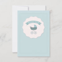 Carruagem Azul, Obrigado Notecard