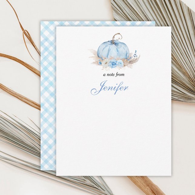 Cartão De Notas Cartãozinho do Pequeno Bebe Abobrinha (Criador carregado)