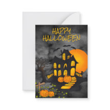 Casa Assombrada Assustadora de Halloween na Sala d