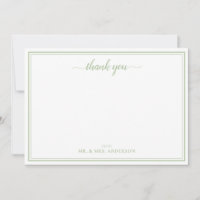 Casamento com Caligrafia Simples - Obrigado