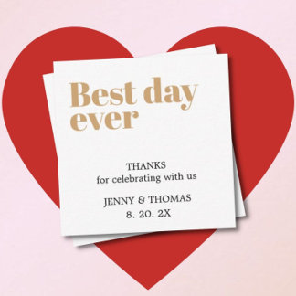 Cartão De Notas Casamento Limpo Elegante Obrigado