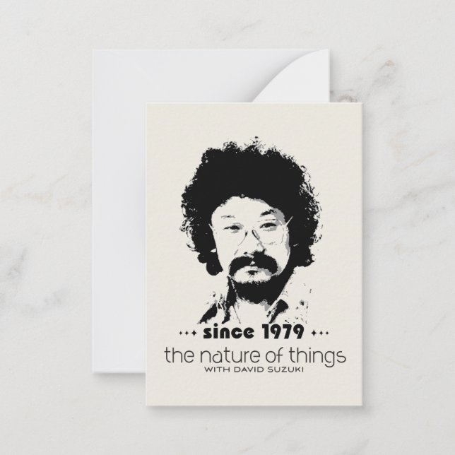 Cartão De Notas CBC - Natureza das coisas desde 1979 (Frente)