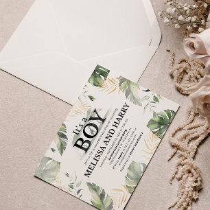 Cartão De Notas Chá de fraldas de Casal da Selgle Safari Giraffe