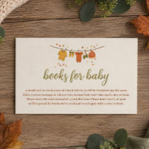 Clima de Suéter Outono Boho Livros para Chá de Beb