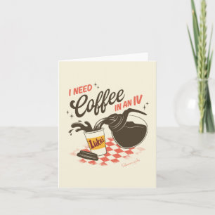 Cartão De Notas Coffee IV Cote de Gilmore Girls Luke
