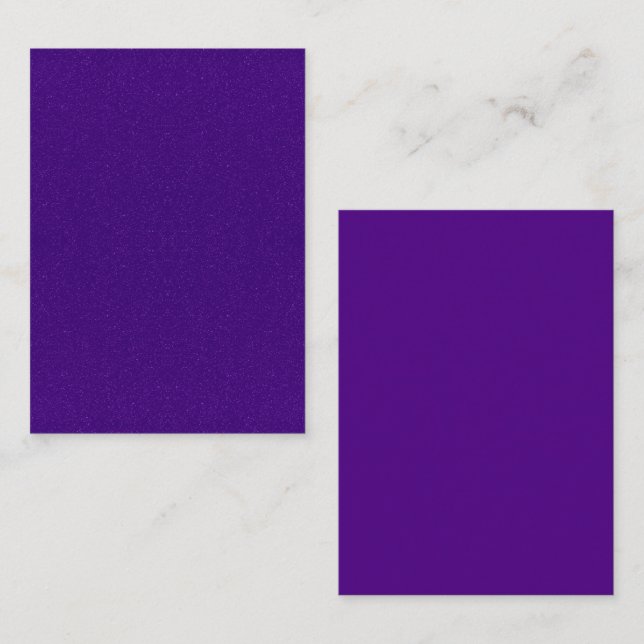 Cartão De Notas Conjunto de Placas de Nota Simples Roxo - Sólido e (Frente/Verso)