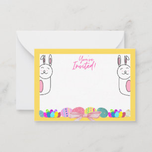 Cartão De Notas Convidado de páscoa/Parte -04