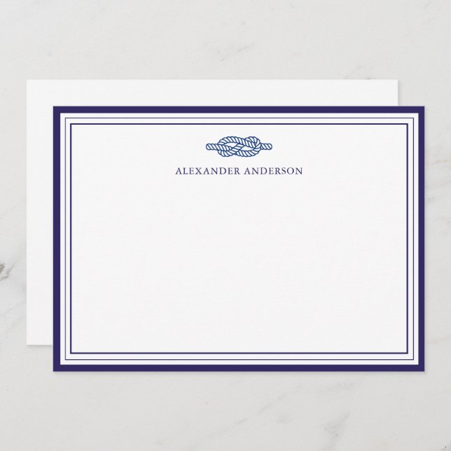 Cartão De Notas Correspondência de Fronteira Profissional de Marin (Frente/Verso)