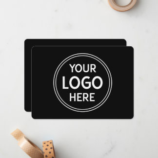 Cartão De Notas Criações Personalizadas Elegantes e Modernas Verif