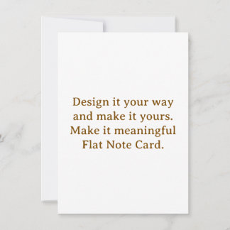 Cartão De Notas Crie seu Personalizado 4.5" x 6.25"