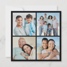 Crie Sua Própria Colagem de 4 Fotos