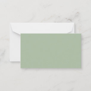 Cartão De Notas Crio Próprio Apple Sage Green