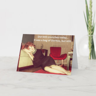 Cartão De Notas Crunches