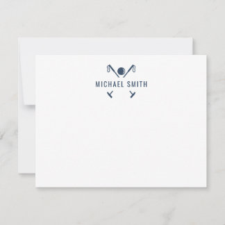 Cartão De Notas Custom Equestrian Stationery Polo Note Card