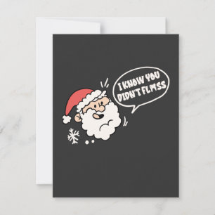Cartão De Notas Dentista Dental Natal Papai Noel