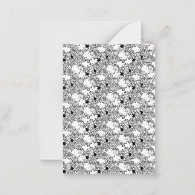 Cartão De Notas design de ponto quatro (Frente)