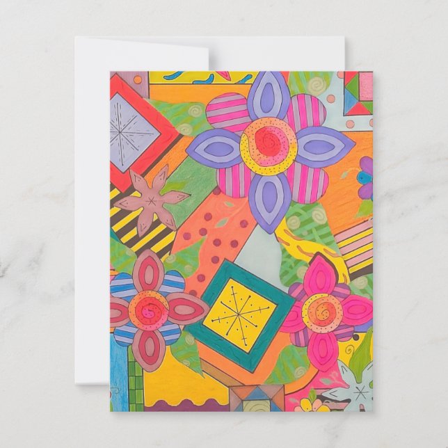 Cartão De Notas Details (Frente)