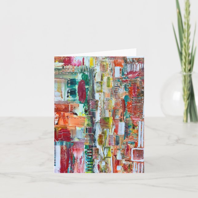 Cartão De Notas Devolva a placa de anotação do Vazio (Frente)