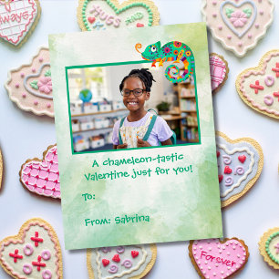 Cartão De Notas Dia de os namorados de sala de aula para crianças 