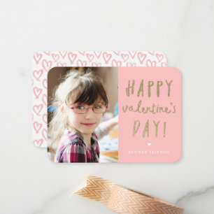 Cartão De Notas Dia do Namorados Feliz da sala de aula de fotos Do