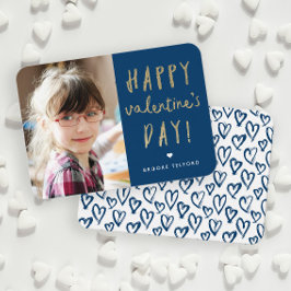 Cartão De Notas Dia do Namorados Feliz da sala de aula de fotos Do