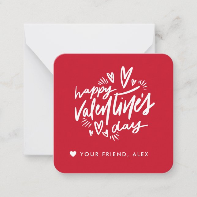 Cartão De Notas Dia dos Namorados (Frente)