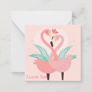 Cartão De Notas Dia dos Namorados Fofo