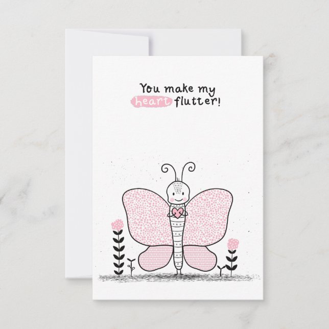 Cartão De Notas Dia dos Namorados na Sala de Aula (Frente)