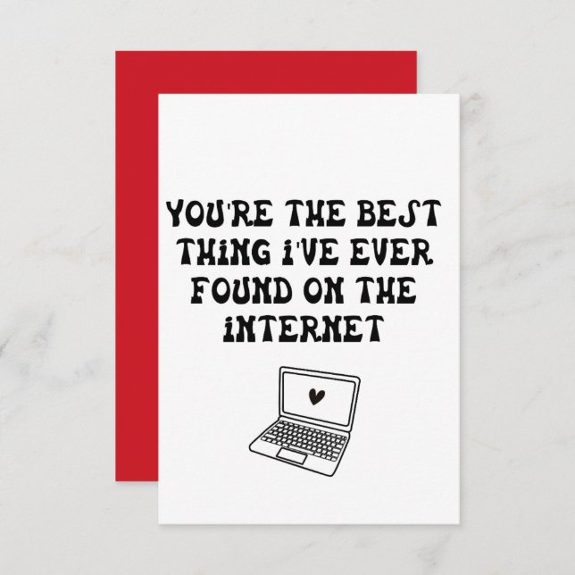 Cartão De Notas Dia dos Namorados Presentes Fofos e Incríveis para (Frente/Verso)