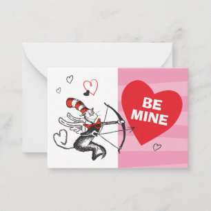 Cartão De Notas Dr. Seuss Dia dos Namorados Seja Meu Amor