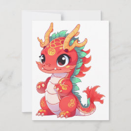 Cartão De Notas Dragão Chinês Cinto