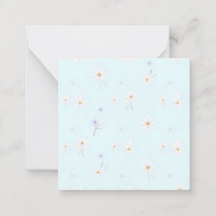 Cartão De Notas Dreamy Mint Meadow