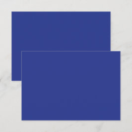 Cartão De Notas Elegância de Férias Azul Real