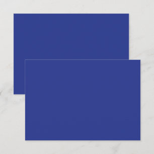 Cartão De Notas Elegância de Férias Azul Real