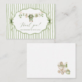 Cartão De Notas Elegant Watercolor Lucky Charm St Patrics Baby sho