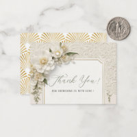Elegante Aquarela 3D Flores Douradas Brancas Apres