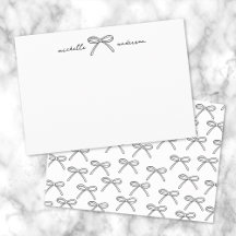 Elegante Arco Preto e Branco Personalizado