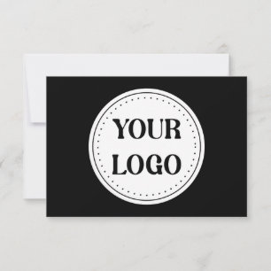 Cartão De Notas Elegante, contemporâneo, polido e personalizável.