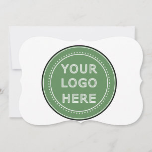 Cartão De Notas Elegante, contemporâneo, sofisticado e personalizá