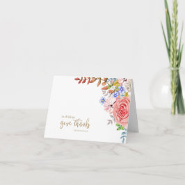 Cartão De Notas Em Todas As Coisas Dá Obrigados - 1 Coisa. 5:18